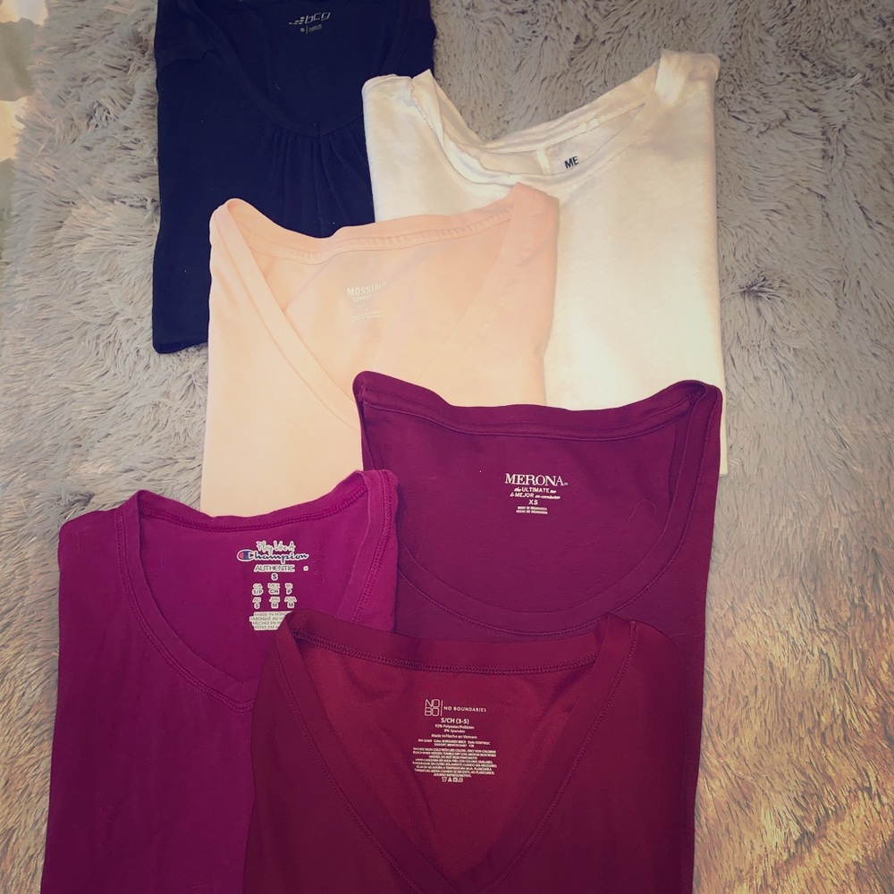 Bundle 6 Basic Shirts